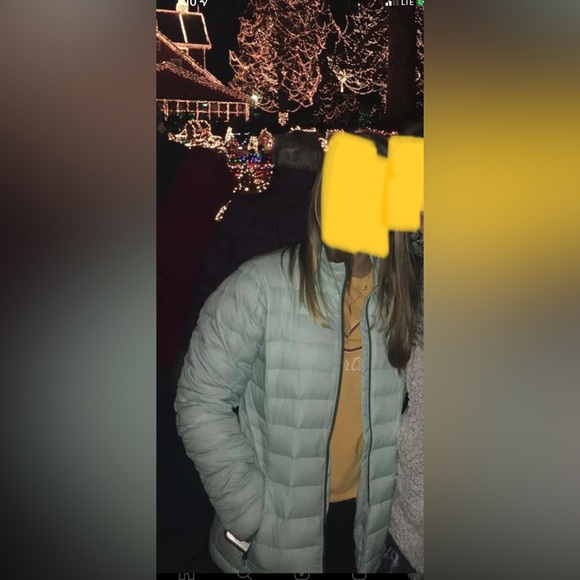 Columbia mint green puffer jacket - Picture 3 of 3